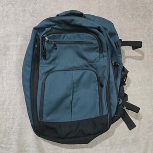 Rick Steves Europe Convertible Carry On Backpack Large Teal Blue Travel Luggage